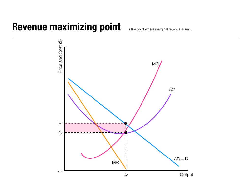 Handout Profit Maximising Output Economic Investigations