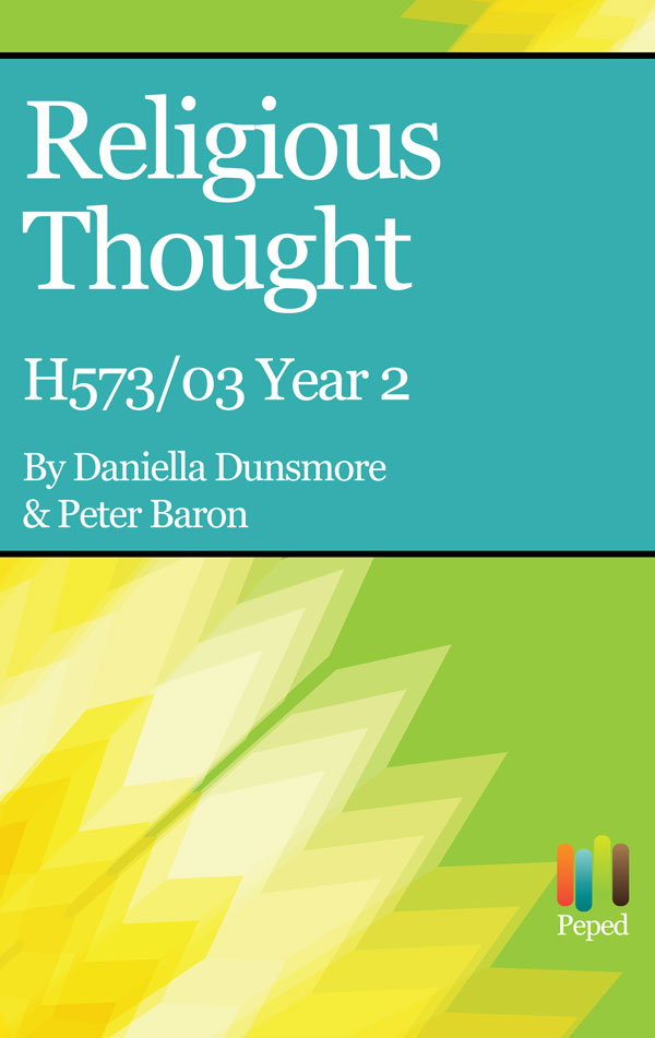 H573/03 Religious Thought New Spec Year 1