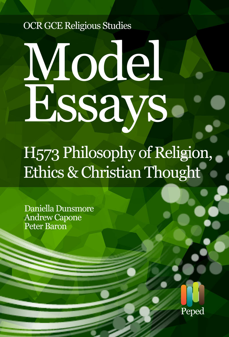 Model Essays for OCR GCE Religious Studies